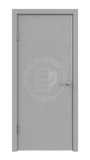 Межкомнатная дверь ALUM 10 (Бетон светлый)